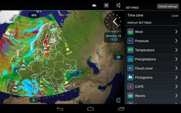 Weather4D screenshot 2