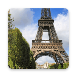ikon Eiffel Tower Photo Frame Editor