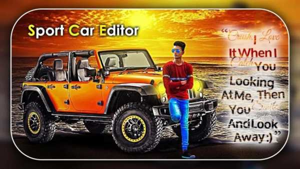 Car Photo Editor : Photo With Sport Car 2 تصوير الشاشة