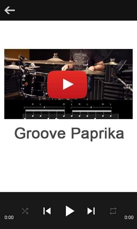 Drum Lesson Videos 1 تصوير الشاشة
