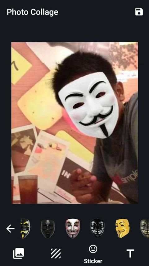 Anonymous Face Mask screenshot 2