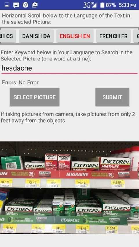 Foto Text Search скриншот 2