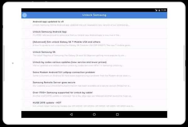 Samsung Simlock Service screenshot 3
