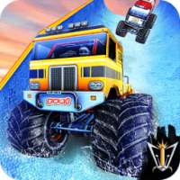 Monster Slider: Waterslide Monster Truck Racing 17
