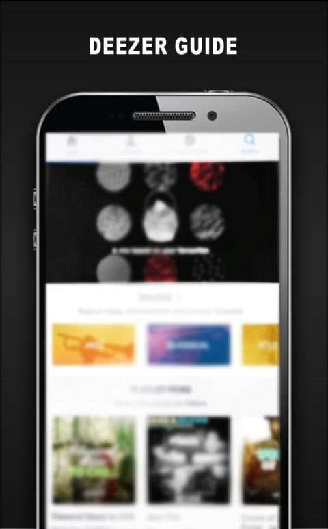 Guide for deezer stream music screenshot 1