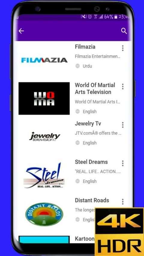 Mobdro apk screenshot 2
