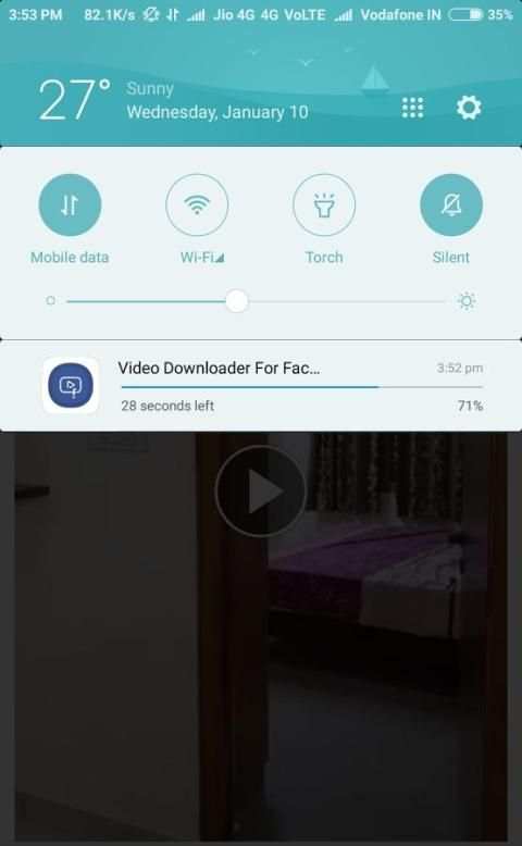 Video Downloader For Facebook स्क्रीनशॉट 1
