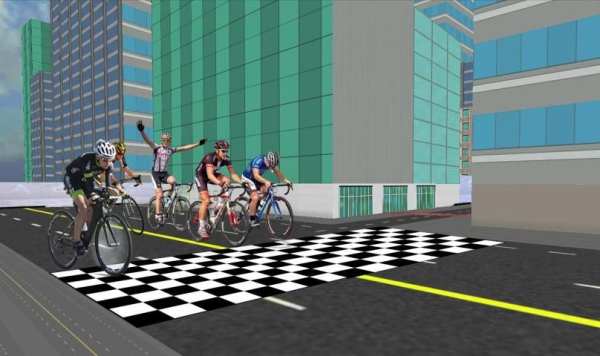 Extreme Bicycle City Racing 3D 2017 screenshot 4