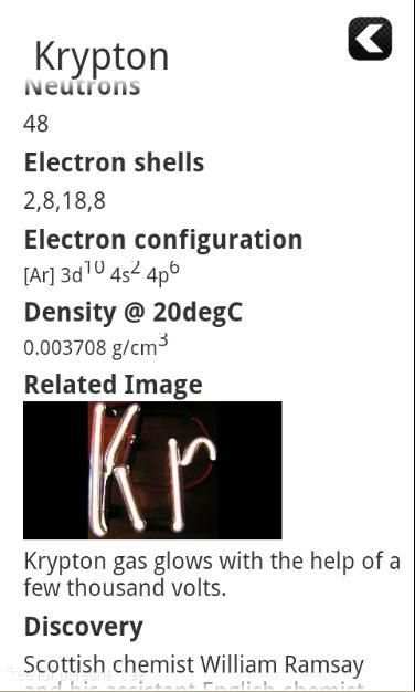 Periodic Table screenshot 3