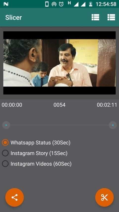 Status Video Cutter App 2017 for WhatsApp स्क्रीनशॉट 1