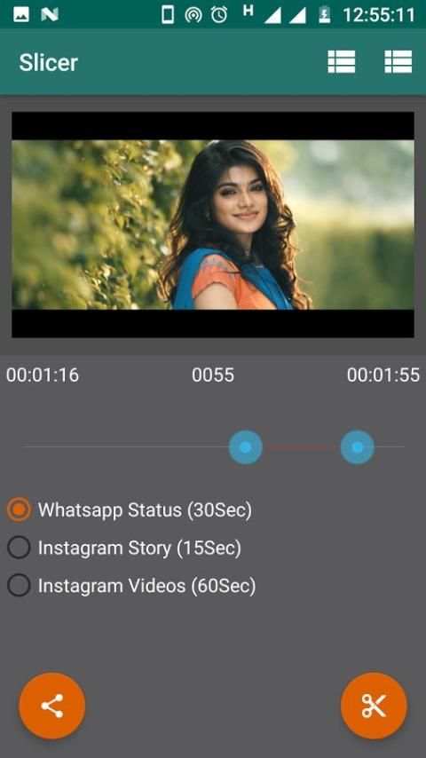 Status Video Cutter App 2017 for WhatsApp स्क्रीनशॉट 2