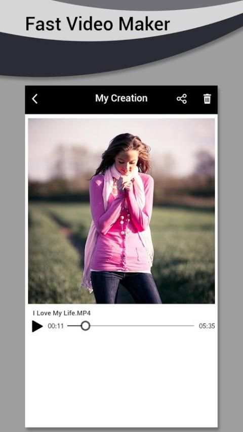 Fast Video Maker 1 تصوير الشاشة