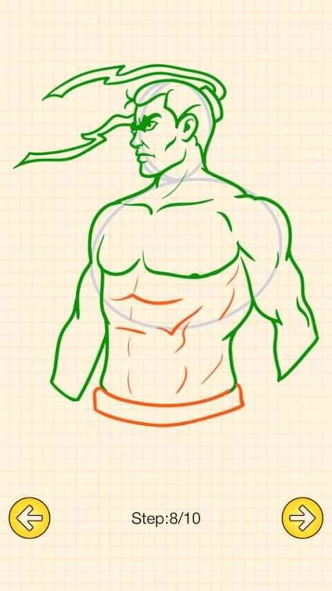 How To Draw Shadow Fight Heroes 2 تصوير الشاشة