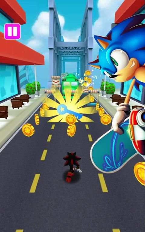 Sonic Runners Hoverboard Adventure screenshot 3
