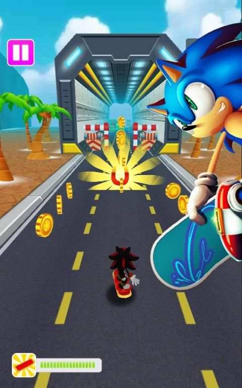 Sonic Runners Hoverboard Adventure screenshot 7