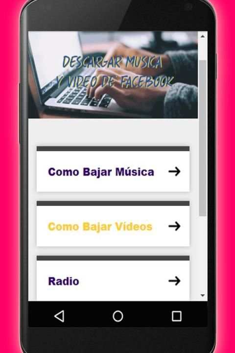 Descargar Videos Y Música De Facebook Guide screenshot 5