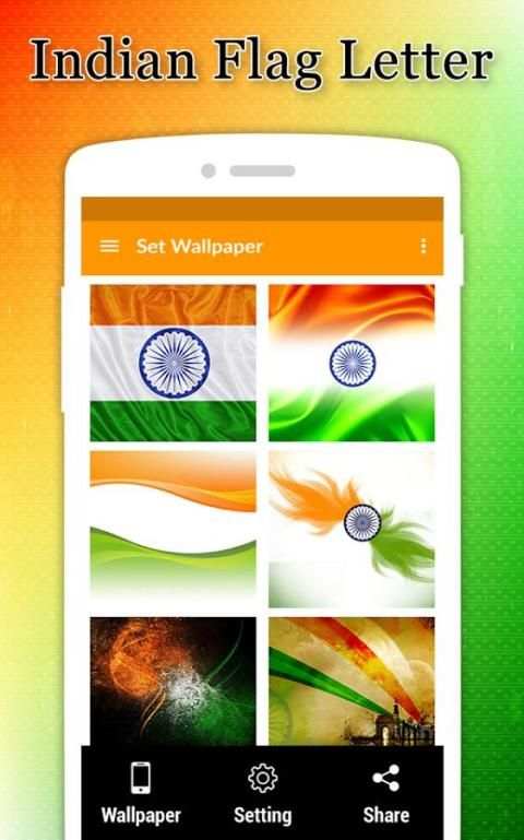 Indian Flag Latter Photo Frame screenshot 3
