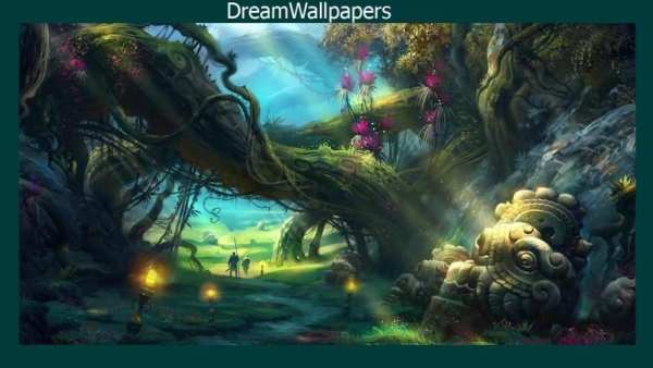 Enchanted Forest Wallpaper स्क्रीनशॉट 4