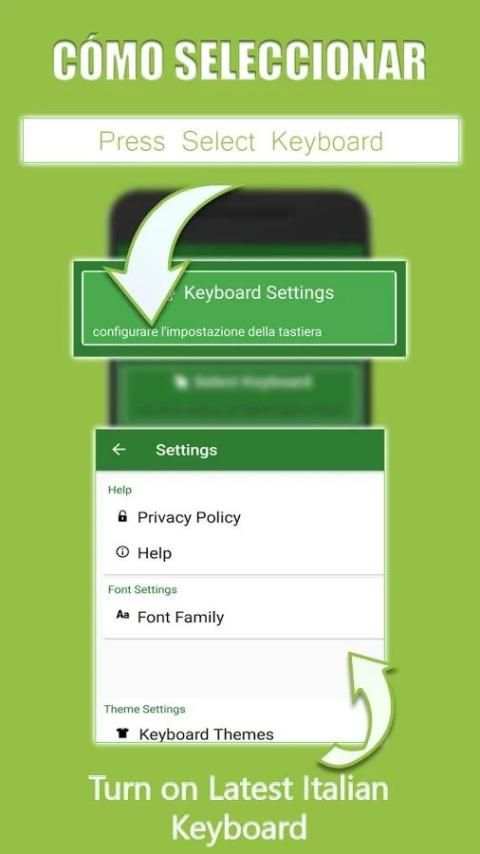 Tastiera di stile font italia/ Italian Keyboard скриншот 9
