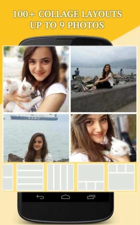 Square No Crop -collage maker & photo editor & pip screenshot 9