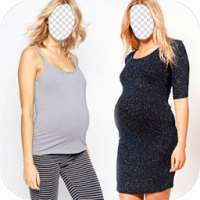 Maternity Dress Photo Montage