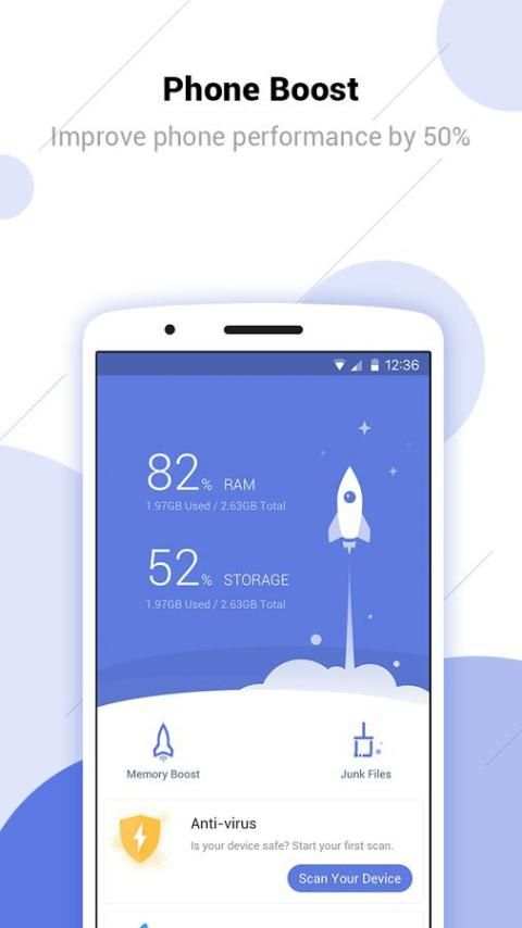 LityStorm Clean - Boost, Junk file clean, applock screenshot 5
