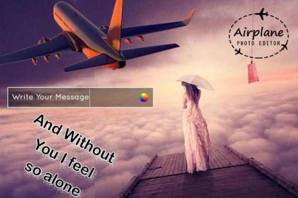 Airplane Photo Editor 4 تصوير الشاشة