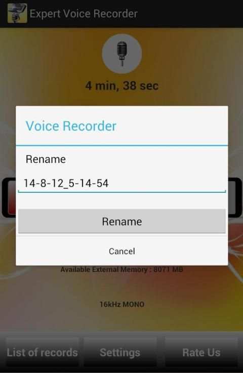 Expert Voice Recorder screenshot 5