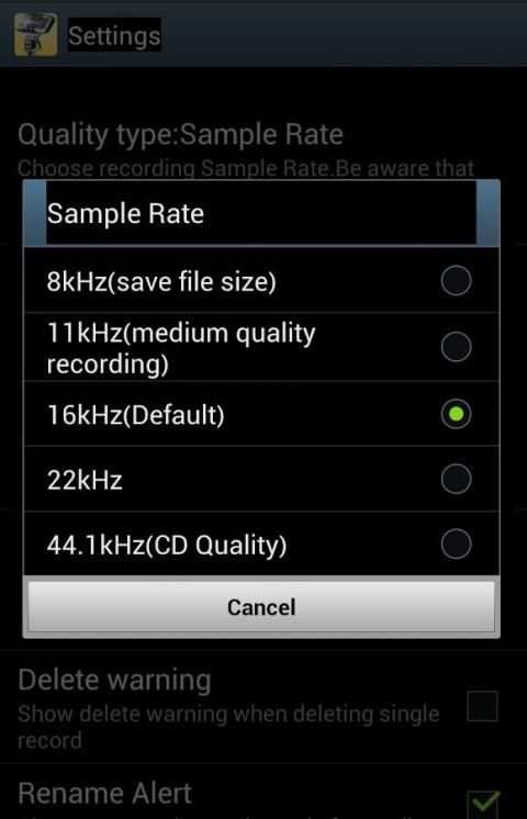 Expert Voice Recorder screenshot 2