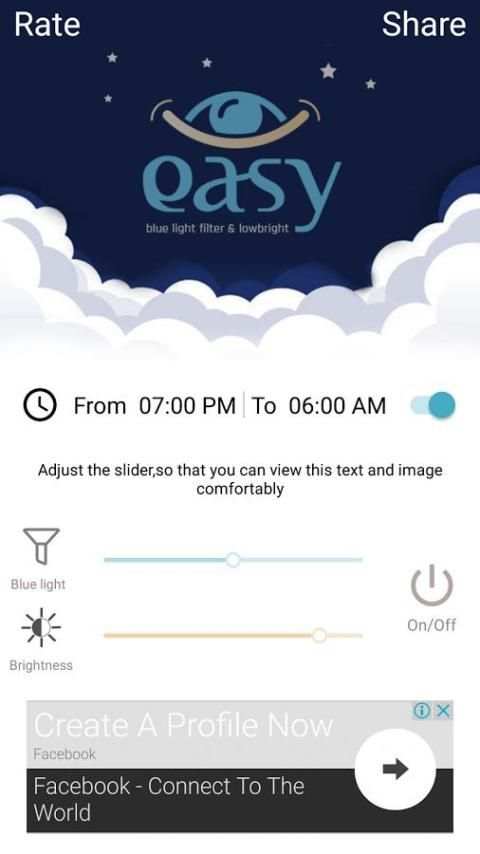 Easy Blue Light Filter - Night Mode screenshot 4