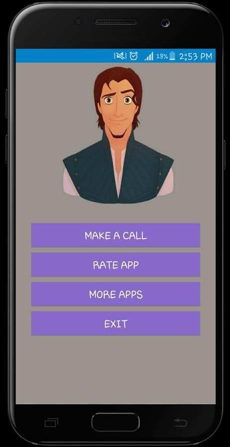 Flynn Rider Fake Call Prank 4 تصوير الشاشة
