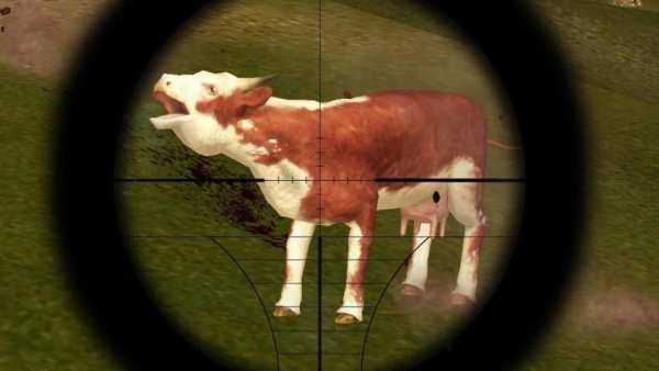 Sniper Shooter Cow Hunter screenshot 4