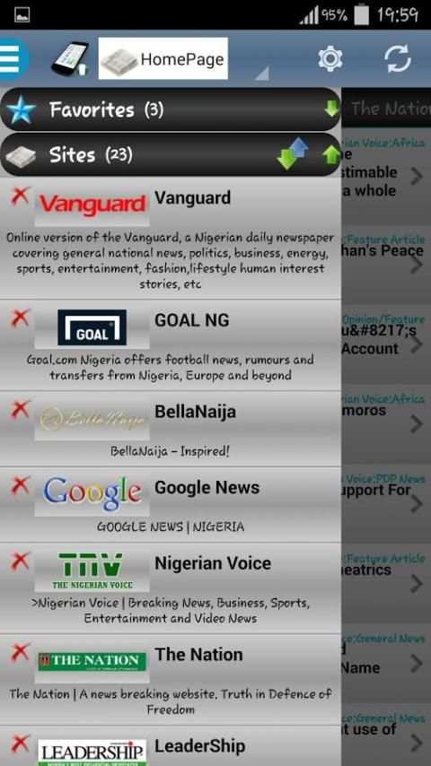 Nigeria News 14 تصوير الشاشة