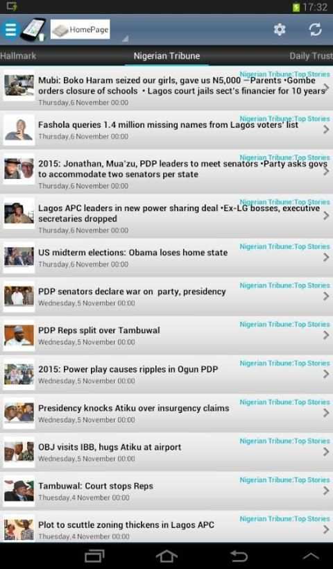 Nigeria News 6 تصوير الشاشة