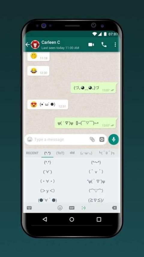 WA Keyboard-Kirim Emoji/Sticker/Video dengan cepat screenshot 2