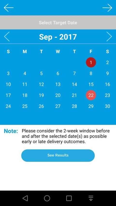 Baby Delivery Planner screenshot 2