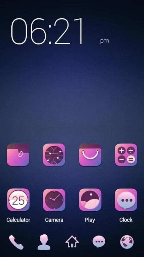 (Free)Fantasy GO LauncherTheme скриншот 3