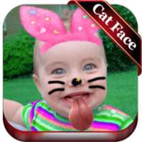 Cat Face Snap Filter Effect & Stickers