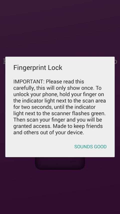 Fingerprint Lockscreen Prank screenshot 8