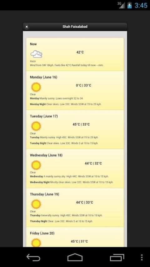 Pakistan Weather App 6 تصوير الشاشة