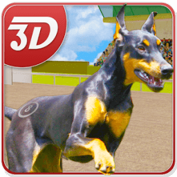 Dog Racing Simulator 3D आइकन