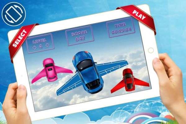 Flying Car Racing Simulator स्क्रीनशॉट 3
