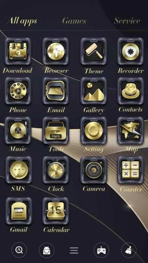 Exquisitee Go Launcher Theme screenshot 2