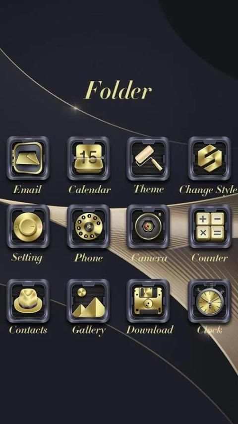 Exquisitee Go Launcher Theme screenshot 3