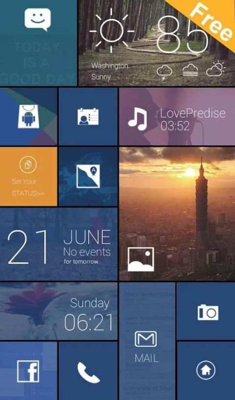 (FREE) Color Box 2 In 1 Theme 3 تصوير الشاشة