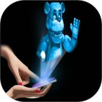 Hologram Fred 3D Laser Joke Simulator