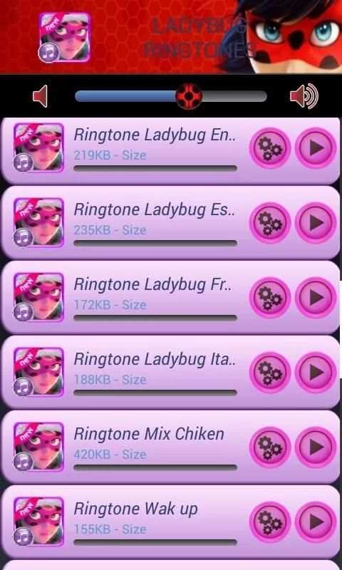 *❤️Ladybug Ringtones 2017❤️* screenshot 2