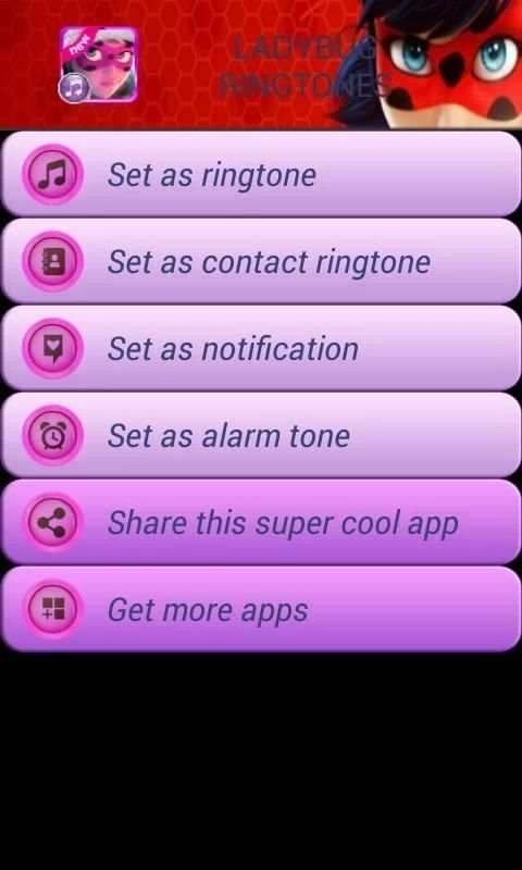 *❤️Ladybug Ringtones 2017❤️* screenshot 1