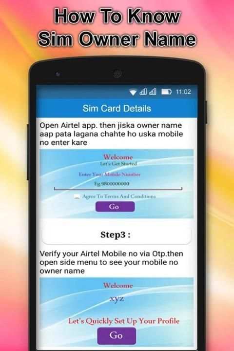 SIM Owner Information : Know Sim Owner Name स्क्रीनशॉट 2