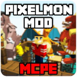 Pixelmon Mod For MCPE 2017 иконка